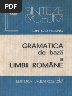 Gramatica Limbii Romane