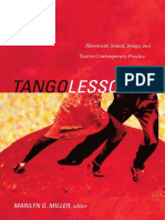 Tango Lessons: Movement, Sound, Image, and Text in Contemporary Practice edited by Marilyn G. Miller