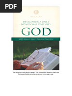 Download Developing a Daily Devotional time with God by timrichmondnyc SN197839799 doc pdf