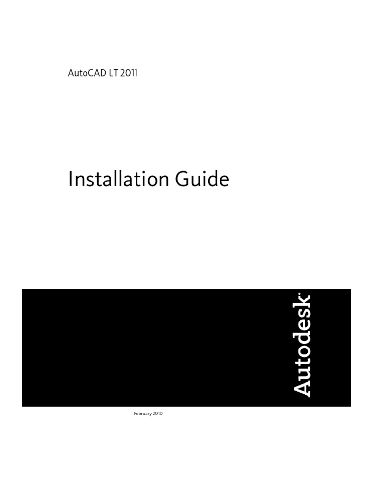 AutoCAD LT 2011 Install | PDF | Auto Cad | Windows 7