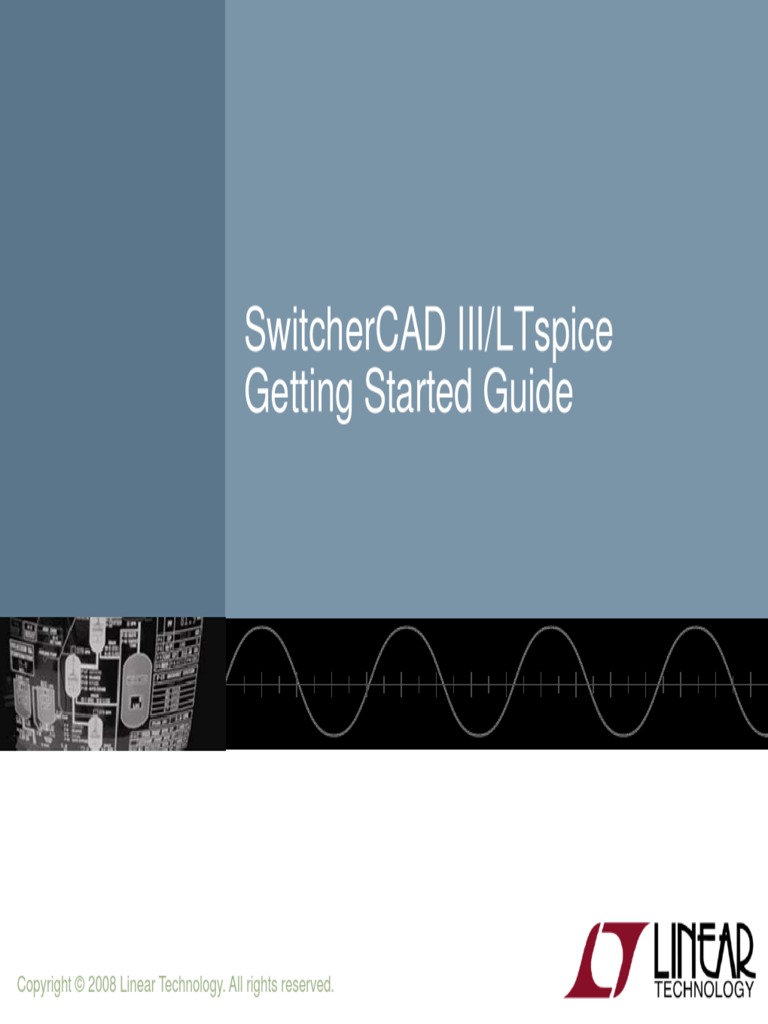 Linear Tech LTSPICE Getting Started Guide PDF