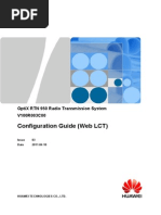 RTN 950 Configuration Guide (WebLCT) - (V100R003C00 - 03)