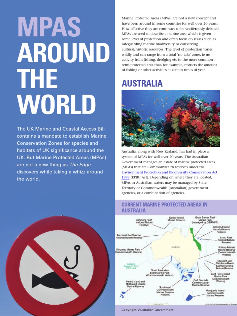 Aug 2009 MPAs Around The World | PDF | Protected Area | Marine Biology
