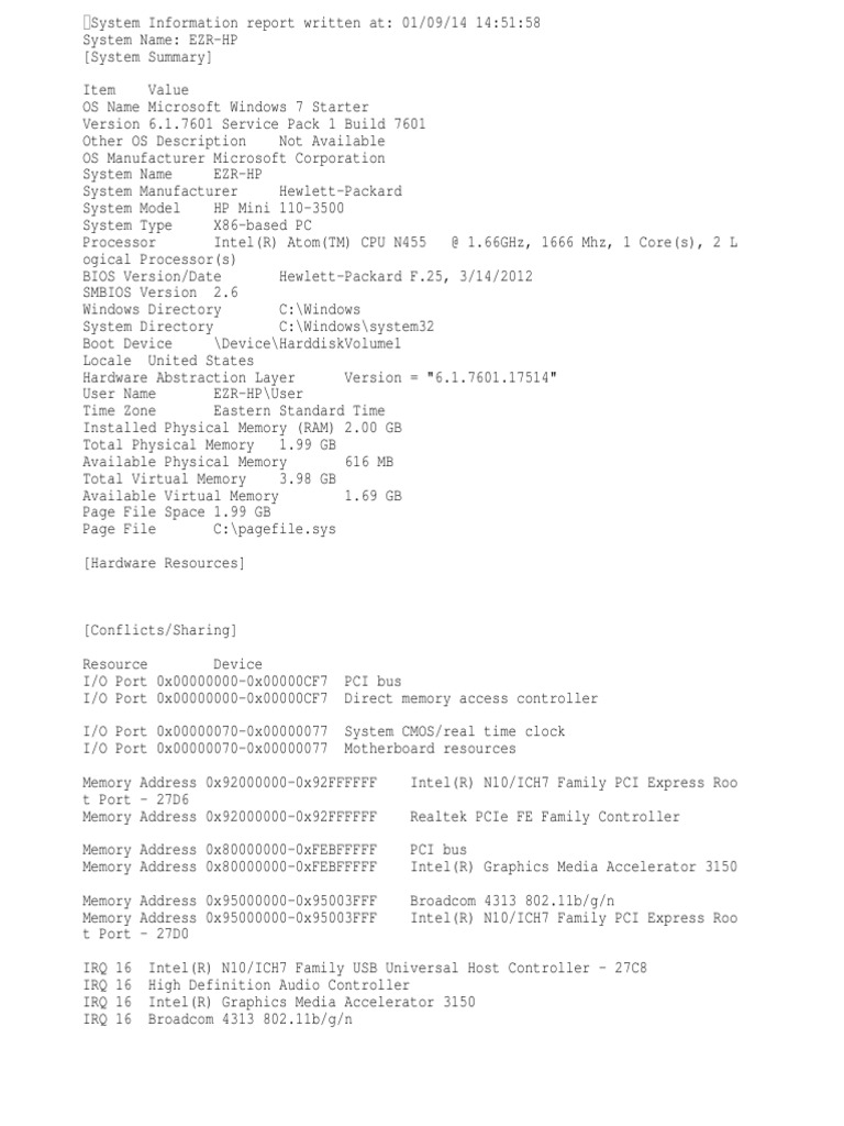 Hpcaslnotification error