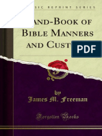 Hand-Book of Bible Manners and Customs 1000004803