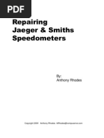 Download Repairing Jaeger  Smiths Speedometers by Michael Carnell SN19788252 doc pdf