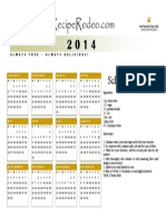 RR 2014 Calendar