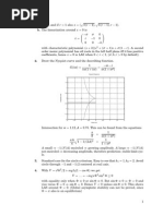 A. X B. The Linearization Around X: Nyquist Diagrams 2