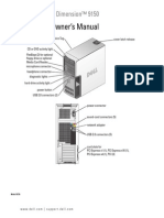 The Owner's Manual for the Dell Dimension 9150 Computer