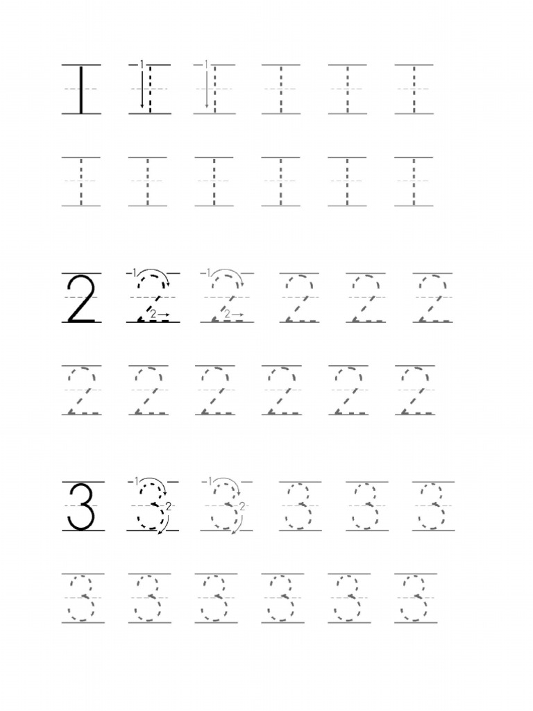 tracing-123-worksheets