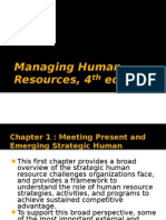 Managing Human Resources, 4th Edition Chapters 1 - 17