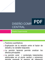 Diseño Compuesto Central