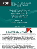 Download TIK - Presentasi AntiVirus by agoengperanaga SN19796961 doc pdf