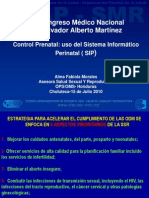 Congreso Nacional Control Prenatal