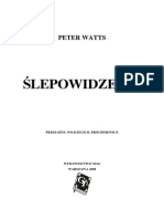 Peter Watts - Ślepowidzenie PDF
