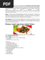 Download Resep Masakan by Cici Novita SN197996816 doc pdf