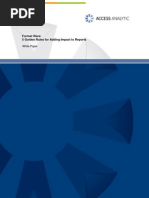 5 Golden Rules for Adding Impact to Reports