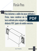 Cap. V - Tensões Devido À Flexão Pura