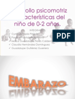 EVIDENCIA 15 Desarrollo Psicomotriz y Caracteristicas Del Niño de 0-2 Años