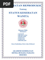 Download Kesehatan Reproduksi Tentang Status Kesehtan Wanita Kelompok 8 by Rona Chania SN198001586 doc pdf