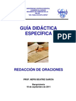 Redaccion de Oracionesdef