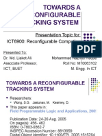 Towards A Reconfigurable Tracking System