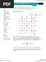 Andrews, W. S. - Magic Squares and Cubes PDF | PDF | Mathematical