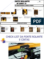 Check-List Da Ponte Rolante e Cintas