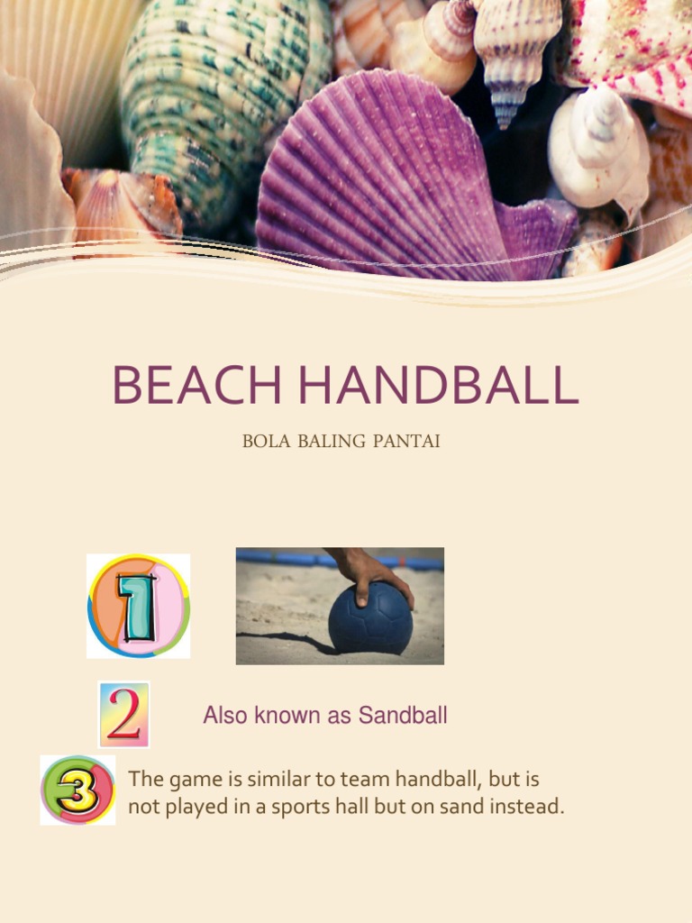 Beach Handball 1 Sports Sports Rules And Regulations