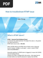 Troubleshoot RTWP Issue