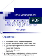 Time Management - Student Orientation