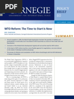 Download WTO Reform The Time to Start Is Now by Carnegie Endowment for International Peace SN19809736 doc pdf