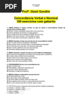 Download 160_EXERCICIOS_CONCORDANCIA_VERBAL_NOMINAL Prof Gizeli Costa by Gizeli Costa SN19810069 doc pdf