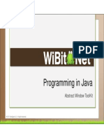 Programming in Java - 16 - Abstract Window Toolkit Awt