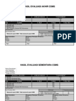 Checklist CSMS