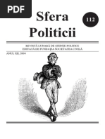 Sfera Politicii 112, 2004