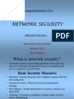 Network Security: Presentation On