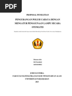 Download Contoh Proposal Penelitian PENGURANGAN POLUSI CAHAYA DENGAN MENGATUR PENGGUNAAN LAMPU SECARA OTOMATIS  by Siti Nurmilati SN198146134 doc pdf