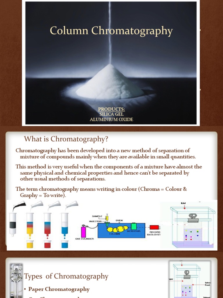Column Chromatography Guide | PDF | Chromatography | Thin Layer ...