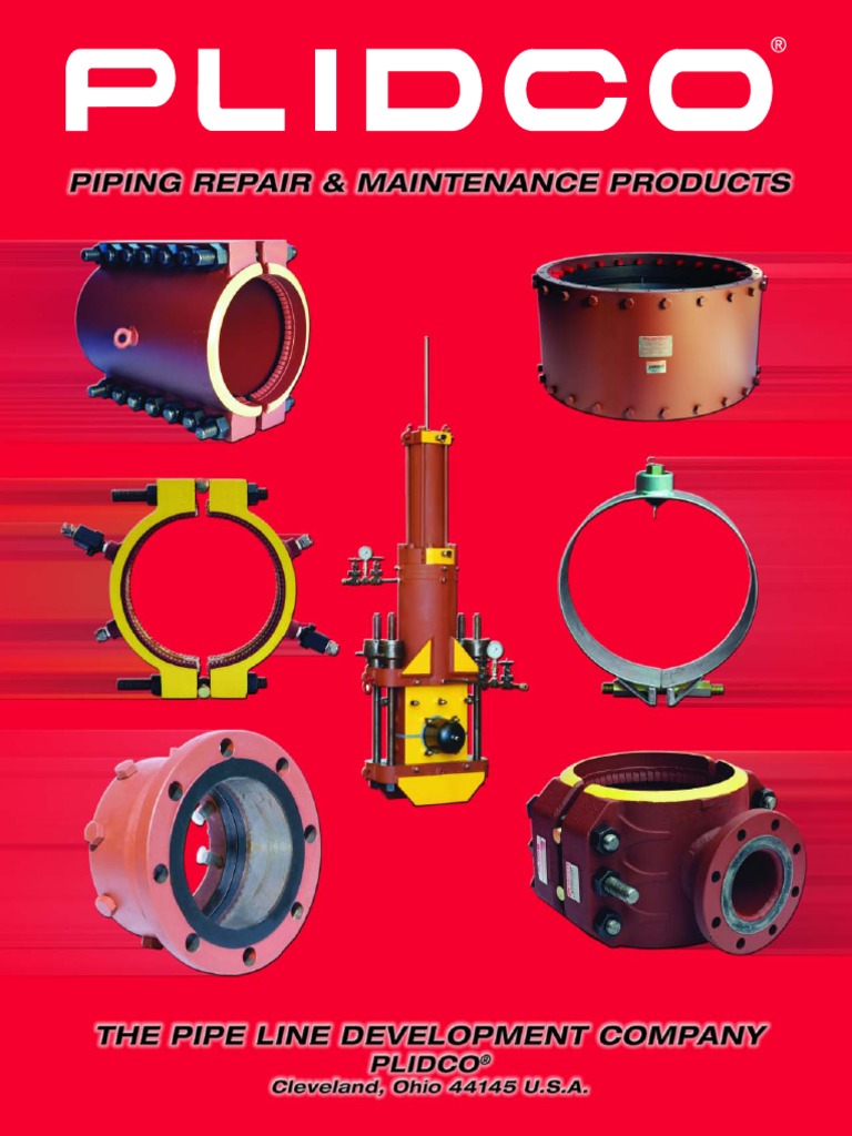 Plidco Clamp PDF Pipe (Fluid Conveyance) Screw