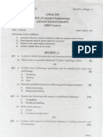 Exam Paper BE Comp. (PU) Advanced Database 09