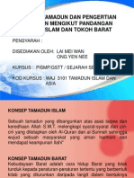 Konsep & Pengertian Tamadun Islam & Barat