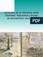 Evolución de la relaciones entre Sociedad- Naturaleza