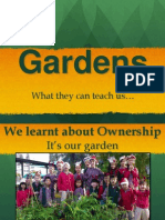 Gardens: What They Can Teach Us