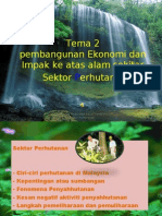 Geografi STPM 942/2 Tema 2: Sektor Perhutanan