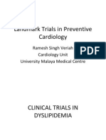 Landmark Trials in Preventive Cardiology