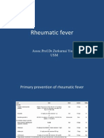Rheumatic Fever: Assoc - Prof.Dr - Zurkurnai Yusof USM