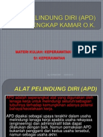 Alat Pelindung Diri (Apd) Lengkap KAMAR OPERASI