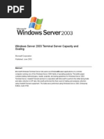 Download Windows Server 2003 Terminal Server Capacity and Scaling by bejocimahi SN19827513 doc pdf