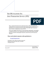 Java Transaction Service